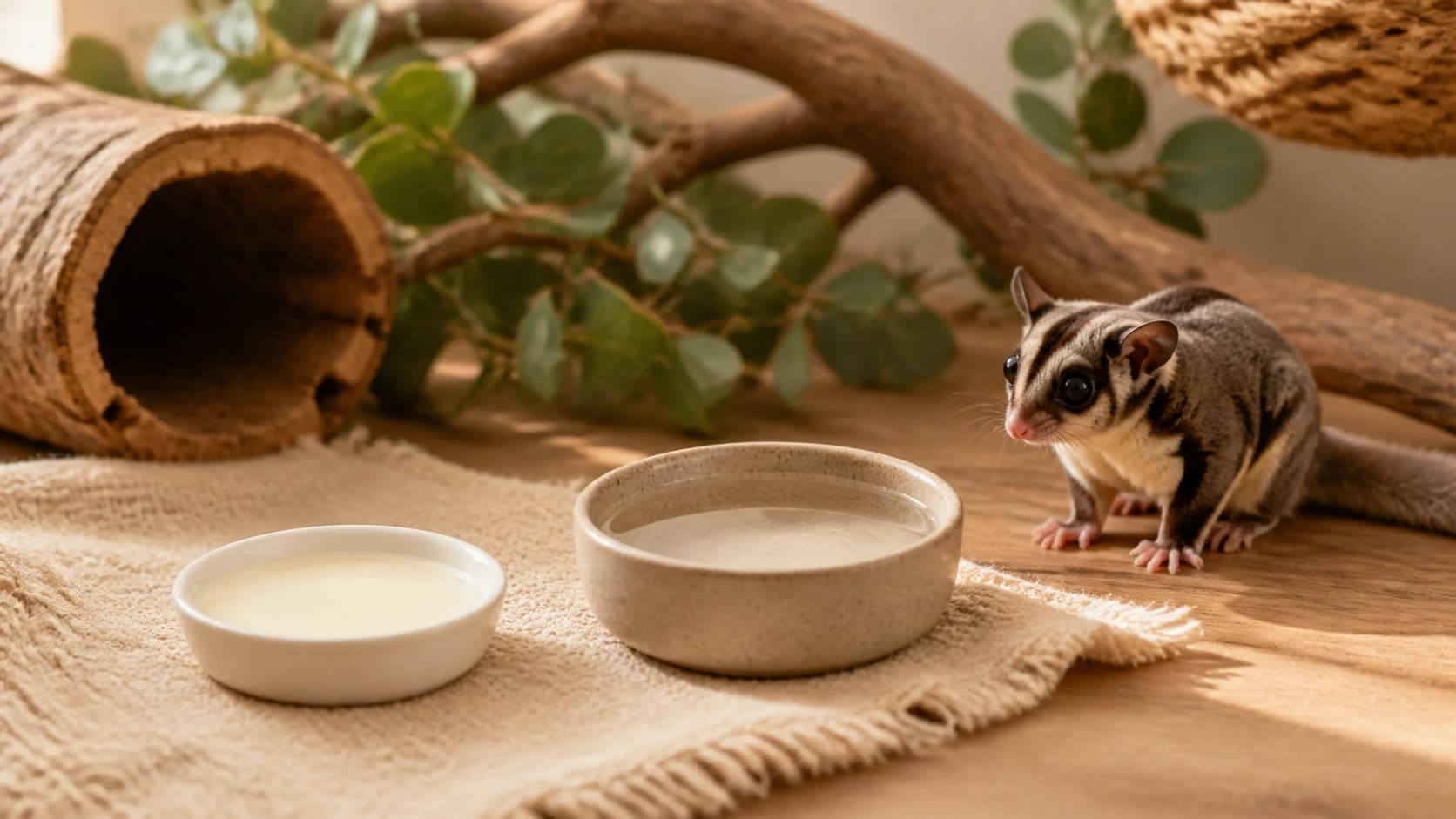 Susu Non-Laktosa yang Aman untuk Sugar Glider