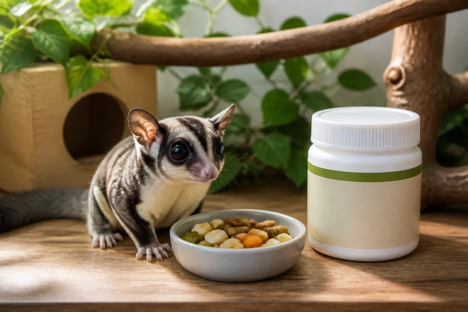 Vitamin Sugar Glider: Jenis dan Cara Pakai