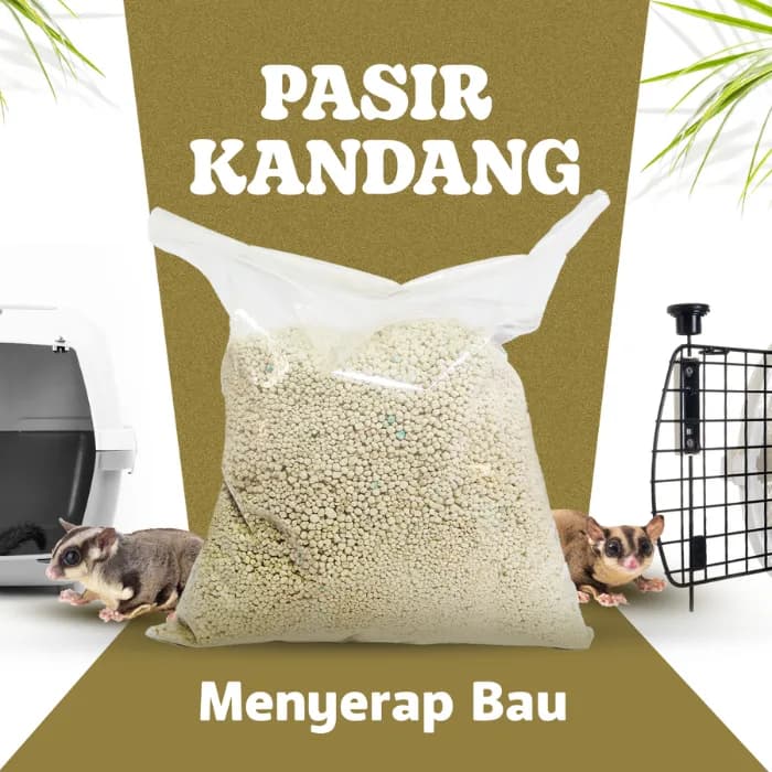 ADEWAP GLIDER Pasir Kucing Gumpal Wangi Cat Sand Bentonite Royal Catsand - 1