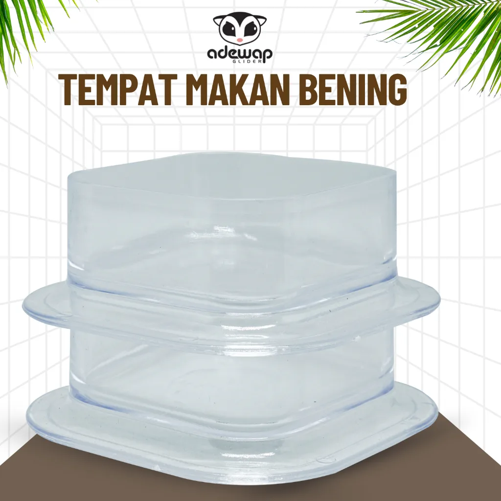 ADEWAP GLIDER Tempat Makan Bening Sugar Glider - 1