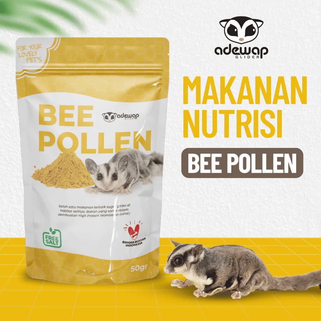 ADEWAP GLIDER Premium Bee Pollen Sugar Glider - 1