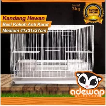 ADEWAP GLIDER Kandang Ukuran Medium Perlengkapan Sugar Glider - 1