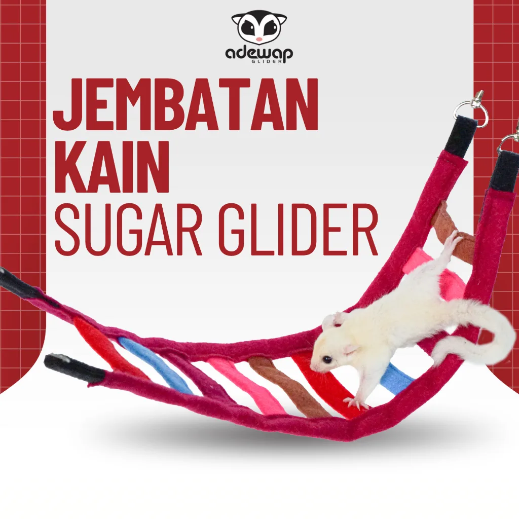 ADEWAP GLIDER Tangga Flanel Mainan Panjat Sugar Glider - 1
