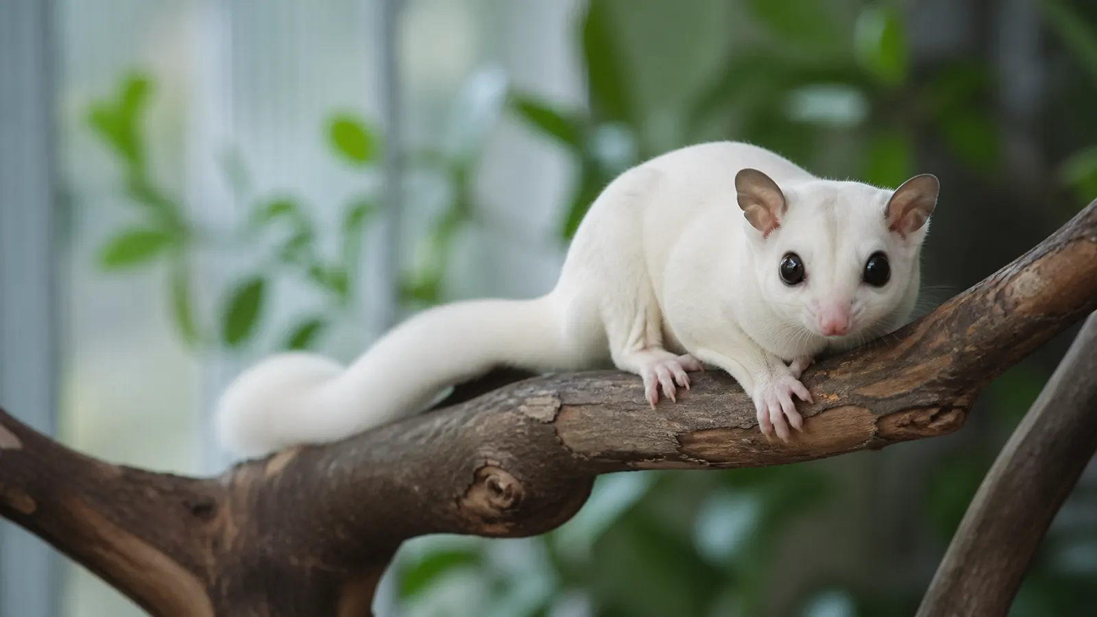 Cara Mengenali Sugar Glider Leucistic
