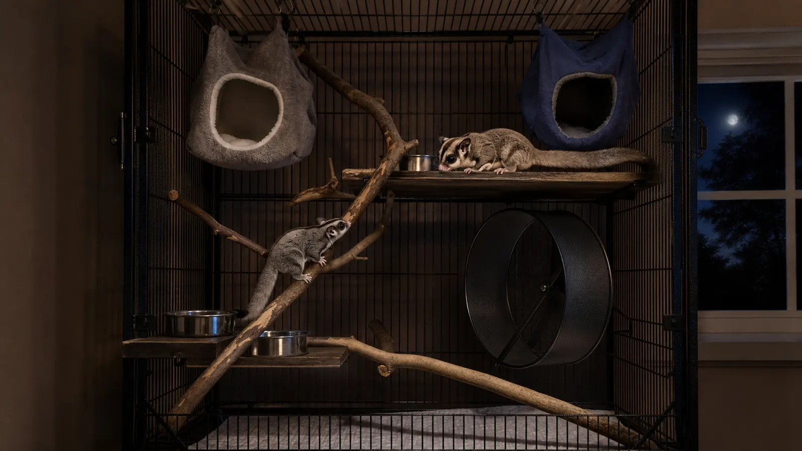 Kebutuhan Dasar Sugar Glider yang Wajib Disiapkan