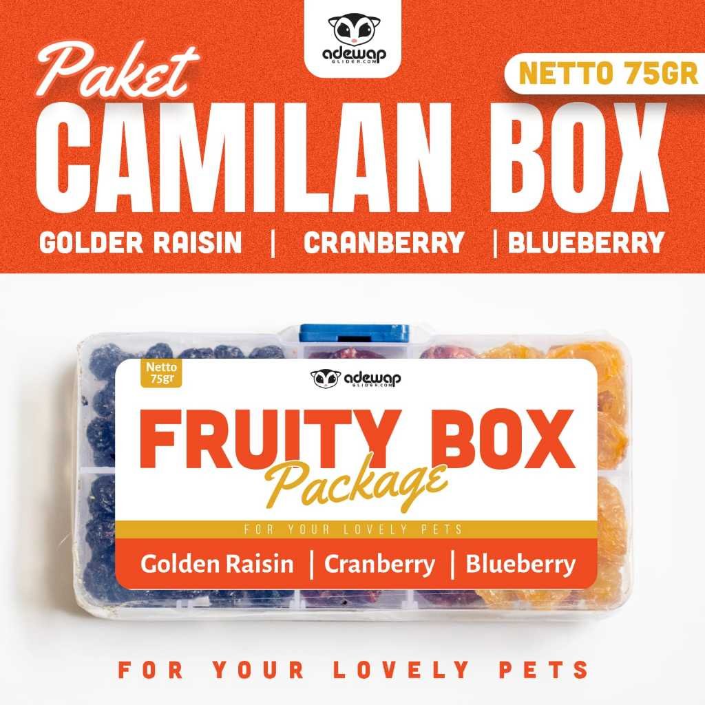 ADEWAP GLIDER Mini Box Snack Sugar Glider Mix