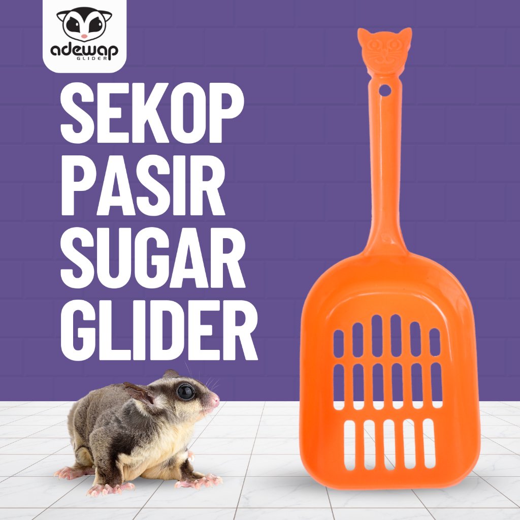 ADEWAP GLIDER Sekop Pasir Kotoran Sugar Glider