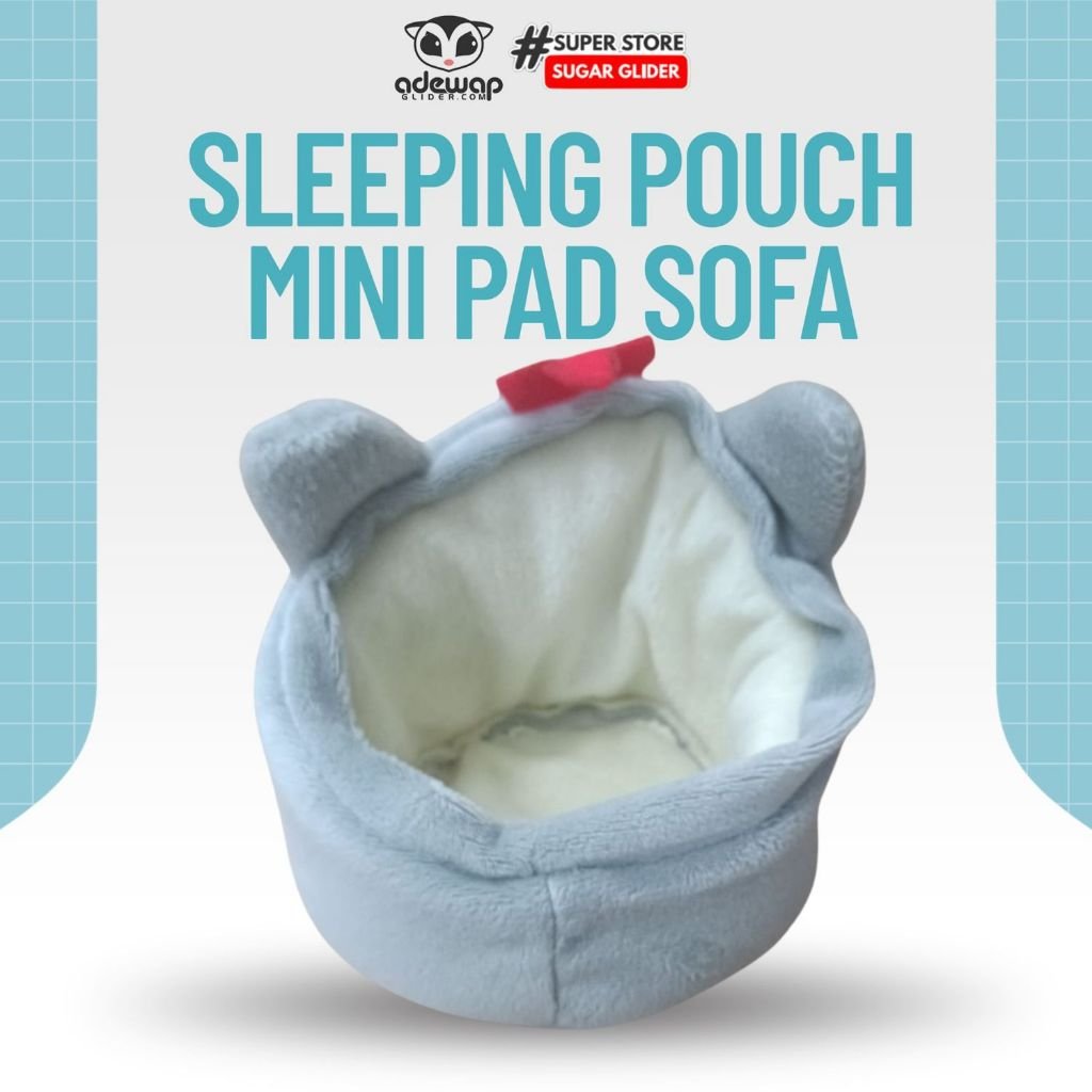 ADEWAP GLIDER Sleeping Pouch Mini Pad Sofa Tempat Tidur Mini Sugar Glider